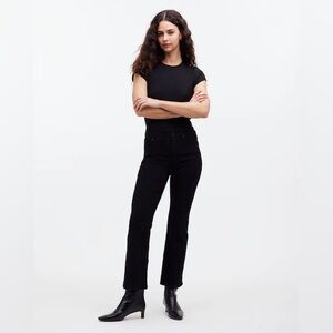 Madewell Women's Black Boot Cut Jeans